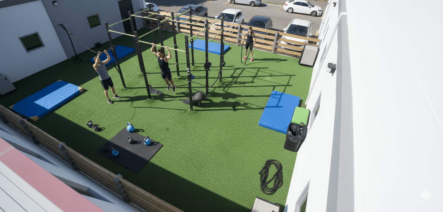 Zona Outdoor en FIT CLUB