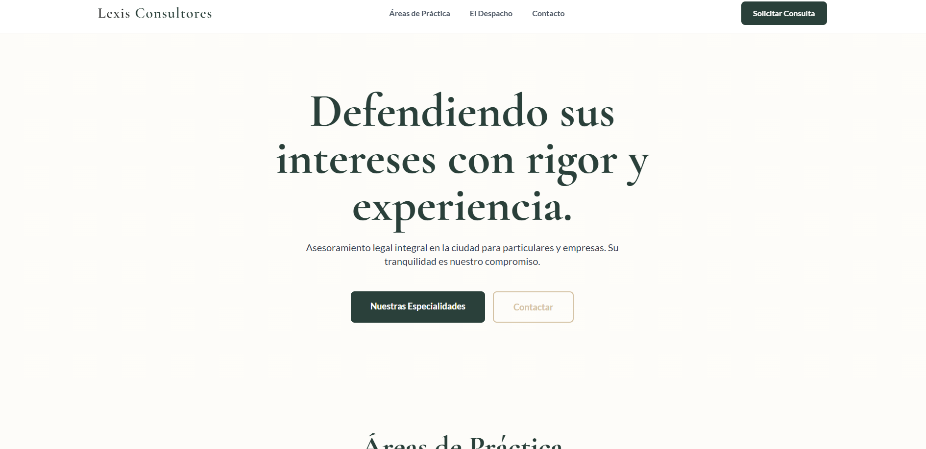 Demo Web para Consultoría en Tarragona